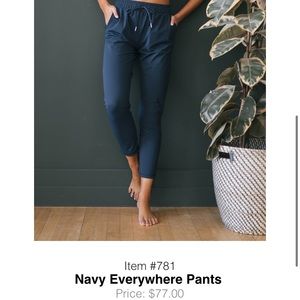 Navy Everywhere Pant